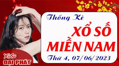 Thống Kê Xổ Số Miền Nam 07/06/2023 - Thống Kê XSMN Thứ 4