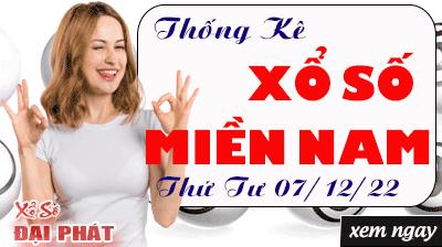 Thống Kê Xổ Số Miền Nam 07/12/2022 - Thống Kê XSMN Thứ 4