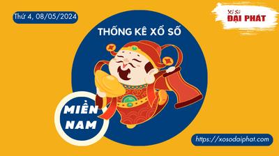 Thống Kê Xổ Số Miền Nam 08/05/2024 - Thống Kê XSMN Thứ 4