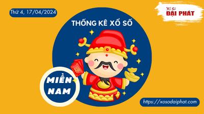 Thống Kê Xổ Số Miền Nam 17/04/2024 - Thống Kê XSMN Thứ 4