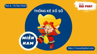 Thống Kê Xổ Số Miền Nam 19/06/2024 - Thống Kê XSMN Thứ 4