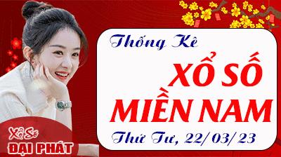 Thống Kê Xổ Số Miền Nam 22/03/2023 - Thống Kê XSMN Thứ 4