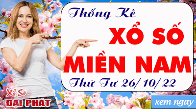 Thống Kê Xổ Số Miền Nam 26/10/2022 - Thống Kê XSMN Thứ 4