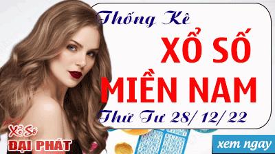 Thống Kê Xổ Số Miền Nam 28/12/2022 - Thống Kê XSMN Thứ 4