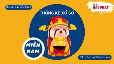 Thống Kê Xổ Số Miền Nam 04/07/2024 - Thống Kê XSMN Thứ 5