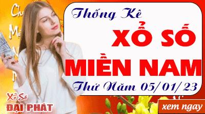 Thống Kê Xổ Số Miền Nam 05/01/2023 - Thống Kê XSMN Thứ 5