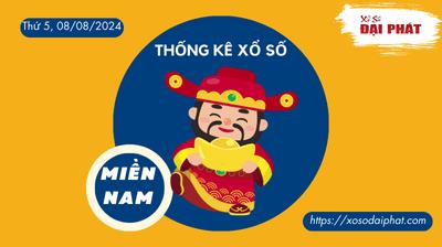 Thống Kê Xổ Số Miền Nam 08/08/2024 - Thống Kê XSMN Thứ 5