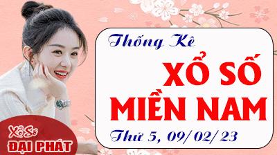 Thống Kê Xổ Số Miền Nam 09/02/2023 - Thống Kê XSMN Thứ 5