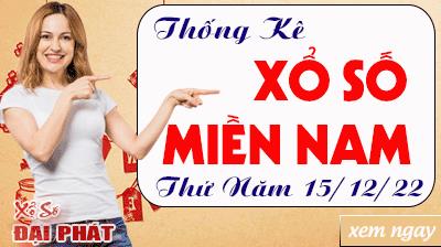 Thống Kê Xổ Số Miền Nam 15/12/2022 - Thống Kê XSMN Thứ 5