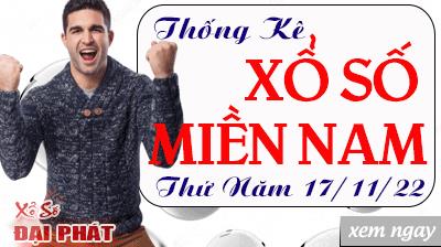 Thống Kê Xổ Số Miền Nam 17/11/2022 - Thống Kê XSMN Thứ 5