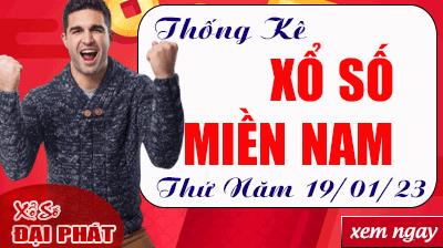 Thống Kê Xổ Số Miền Nam 19/01/2023 - Thống Kê XSMN Thứ 5