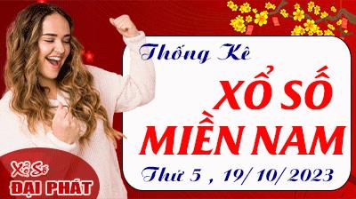 Thống Kê Xổ Số Miền Nam 19/10/2023 - Thống Kê XSMN Thứ 5