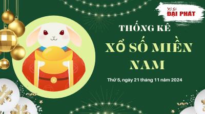 Thống Kê Xổ Số Miền Nam 21/11/2024 - Thống Kê XSMN Thứ 5