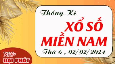 Thống Kê Xổ Số Miền Nam 02/02/2024 - Thống Kê XSMN Thứ 6