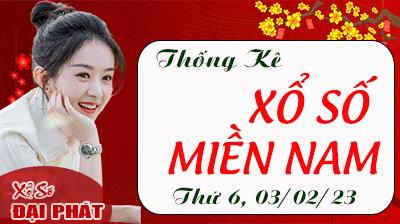 Thống Kê Xổ Số Miền Nam 03/02/2023 - Thống Kê XSMN Thứ 6