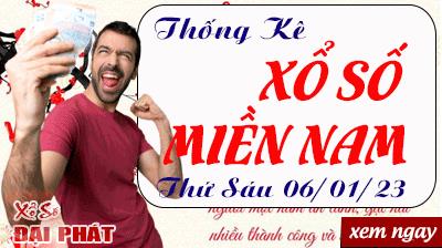 Thống Kê Xổ Số Miền Nam 06/01/2023 - Thống Kê XSMN Thứ 6