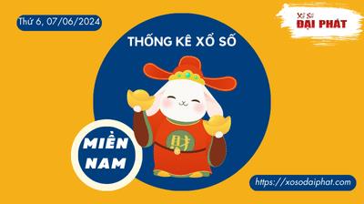 Thống Kê Xổ Số Miền Nam 07/06/2024 - Thống Kê XSMN Thứ 6