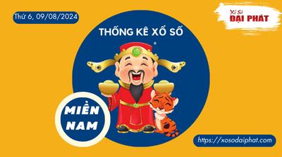 Thống Kê Xổ Số Miền Nam 09/08/2024 - Thống Kê XSMN Thứ 6