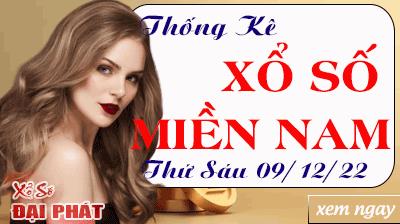 Thống Kê Xổ Số Miền Nam 09/12/2022 - Thống Kê XSMN Thứ 6