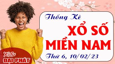 Thống Kê Xổ Số Miền Nam 10/02/2023 - Thống Kê XSMN Thứ 6