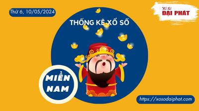 Thống Kê Xổ Số Miền Nam 10/05/2024 - Thống Kê XSMN Thứ 6