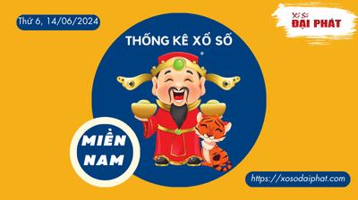 Thống Kê Xổ Số Miền Nam 14/06/2024 - Thống Kê XSMN Thứ 6