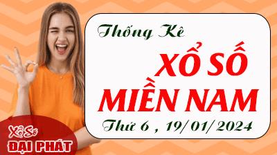 Thống Kê Xổ Số Miền Nam 19/01/2024 - Thống Kê XSMN Thứ 6