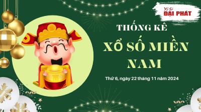 Thống Kê Xổ Số Miền Nam 22/11/2024 - Thống Kê XSMN Thứ 6