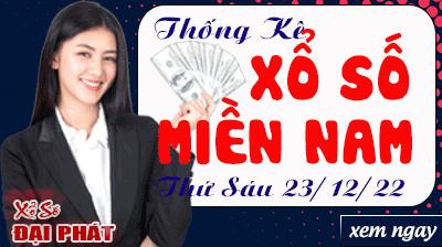 Thống Kê Xổ Số Miền Nam 23/12/2022 - Thống Kê XSMN Thứ 6