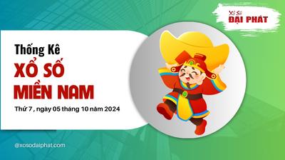 Thống Kê Xổ Số Miền Nam 05/10/2024 - Thống Kê XSMN Thứ 7