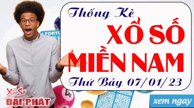 Thống Kê Xổ Số Miền Nam 07/01/2023 - Thống Kê XSMN Thứ 7