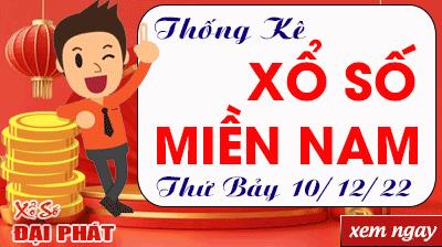 Thống Kê Xổ Số Miền Nam 10/12/2022 - Thống Kê XSMN Thứ 7