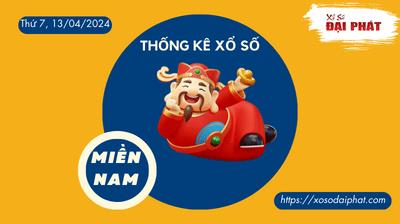 Thống Kê Xổ Số Miền Nam 13/04/2024 - Thống Kê XSMN Thứ 7