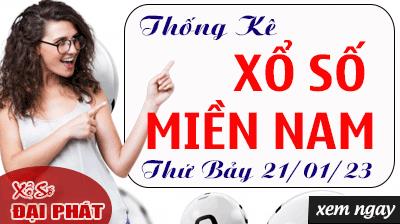 Thống Kê Xổ Số Miền Nam 21/01/2023 - Thống Kê XSMN Thứ 7