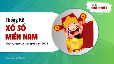 Thống Kê Xổ Số Miền Nam 21/09/2024 - Thống Kê XSMN Thứ 7