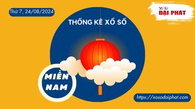 Thống Kê Xổ Số Miền Nam 24/08/2024 - Thống Kê XSMN Thứ 7