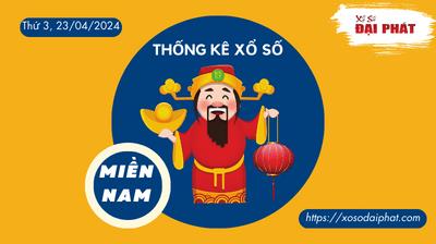 Thống Kê Xổ Số Miền Nam 23/04/2024 - Thống Kê XSMN Thứ 3