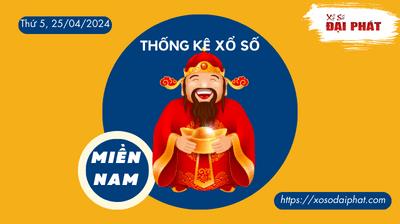 Thống Kê Xổ Số Miền Nam 25/04/2024 - Thống Kê XSMN Thứ 5