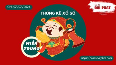 Thống Kê Xổ Số Miền Trung 07/07/2024 - Thống Kê XSMT Chủ Nhật