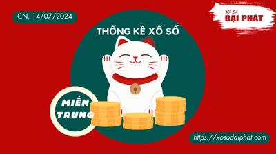 Thống Kê Xổ Số Miền Trung 14/07/2024 - Thống Kê XSMT Chủ Nhật