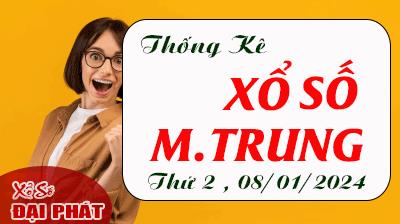 Thống Kê Xổ Số Miền Trung 08/01/2024 - Thống Kê XSMT Thứ 2