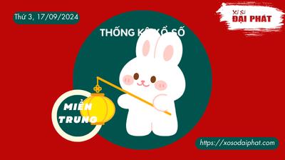 Thống Kê Xổ Số Miền Trung 17/09/2024 - Thống Kê XSMT Thứ 3