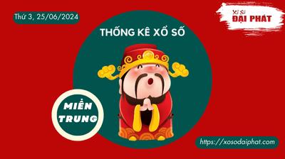 Thống Kê Xổ Số Miền Trung 25/06/2024 - Thống Kê XSMT Thứ 3