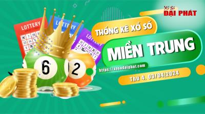 Thống Kê Xổ Số Miền Trung 03/04/2024 - Thống Kê XSMT Thứ 4