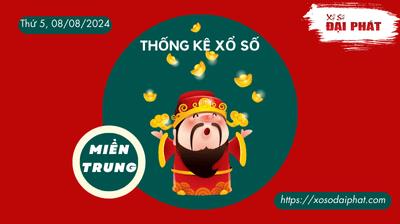 Thống Kê Xổ Số Miền Trung 08/08/2024 - Thống Kê XSMT Thứ 5