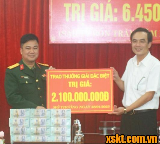 XSMB: Sơn La trao thưởng 6,4 tỷ đồng cho khách hàng trúng thưởng ngày 28/01/2023