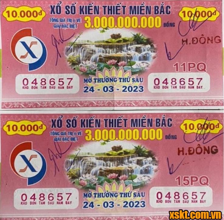 XSMB: Khách hàng may mắn ở Nam Định trúng giải đặc biệt 1 tỷ đồng