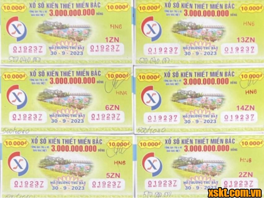 XSMB: Giải đặc biệt kỳ vé ngày 30/9 đã tim được chủ nhân