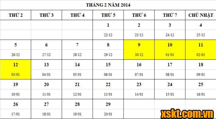 XSMB:  Thông báo lịch nghỉ tết nguyên đán Giáp Thìn  2024