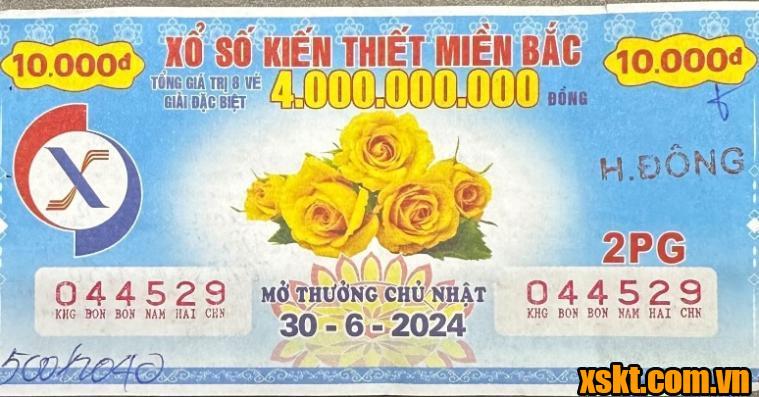 XSMB: Đã có khách hàng ở Hà Nội trúng hơn 500 triệu đồng kỳ quay ngày 30/6